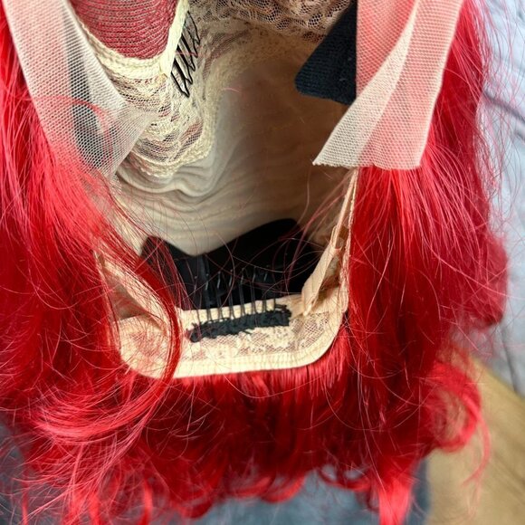 Red Curly Wig - Picture 10 of 10